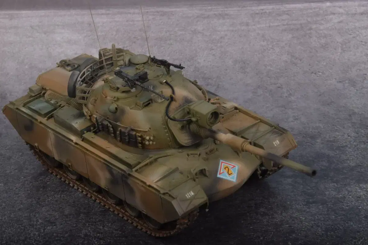 아카데미 M48A5K 도색작